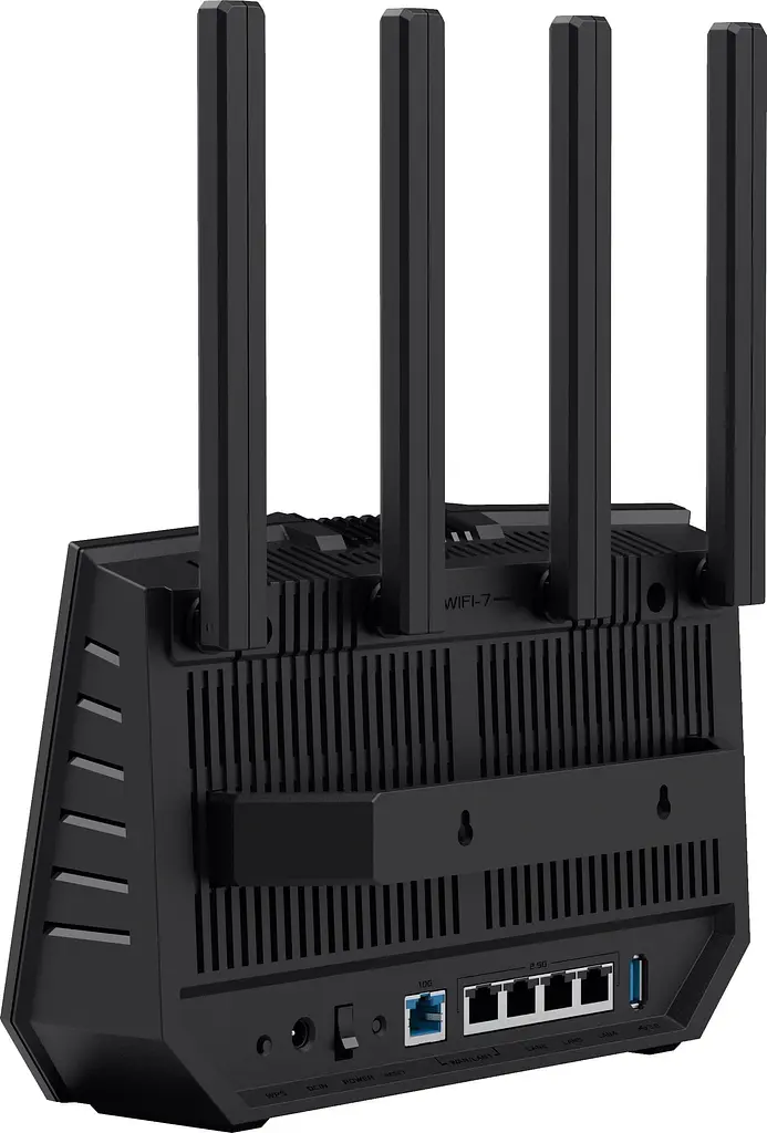 ASUS Маршрутизатор RT-BE92U BE9700 3x2.5GE LAN, 1x2.5GE WAN/LAN, 1x10GE WAN/LAN, 1xUSB3.2, MESH - фото 3