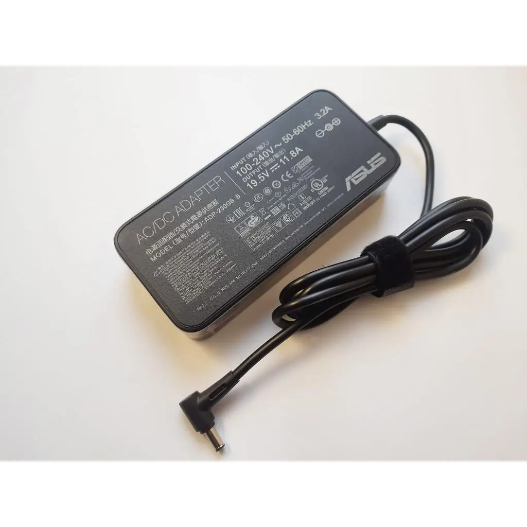 Блок питания для ноутбука Asus 230W 19.5V, 11.8A, разъем 6.0/3.7 pin inside, Slim-корпус ADP-230GB/A40323 - фото 3