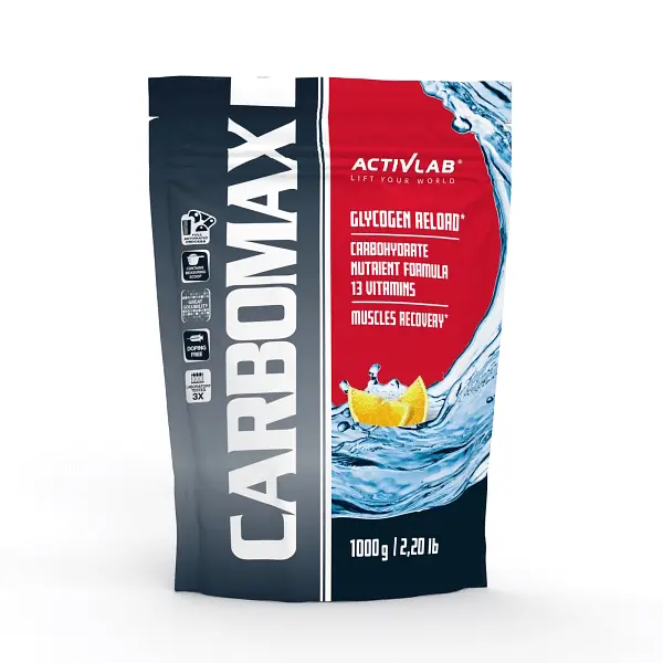 Передтренувальний комплекс ActivLab Carbomax, 1 кг - Лимон