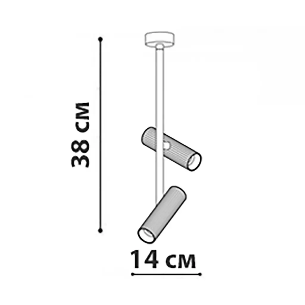 Накладний світильник Friendlylight DOT 2 15W FL2081 - фото 3