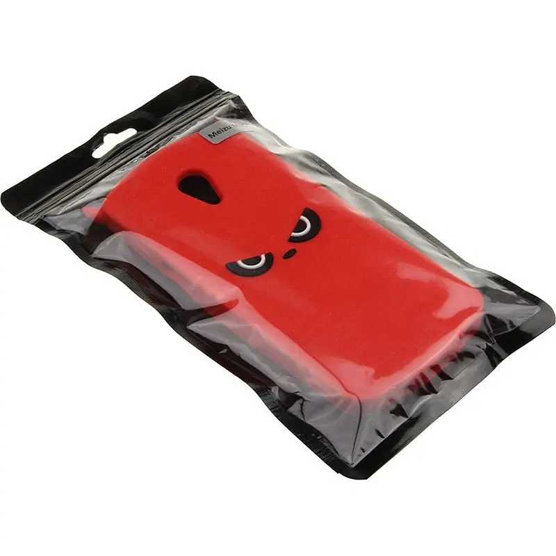 Чехол-накладка Toto Silicon Сartoon Network Devil Case Meizu M6S Red - фото 2