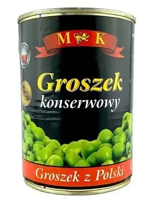 Горошок зелений MK Groszek konserwowy консервований 400 г