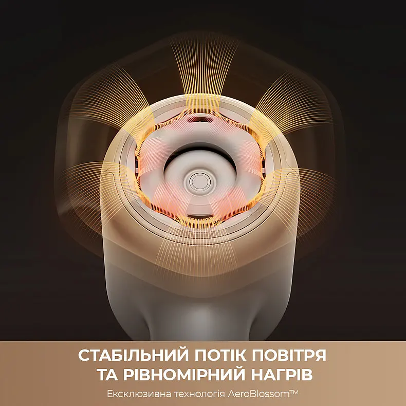Фен Mova Shine 20 Gold (AMSH20-GOLD) - фото 2