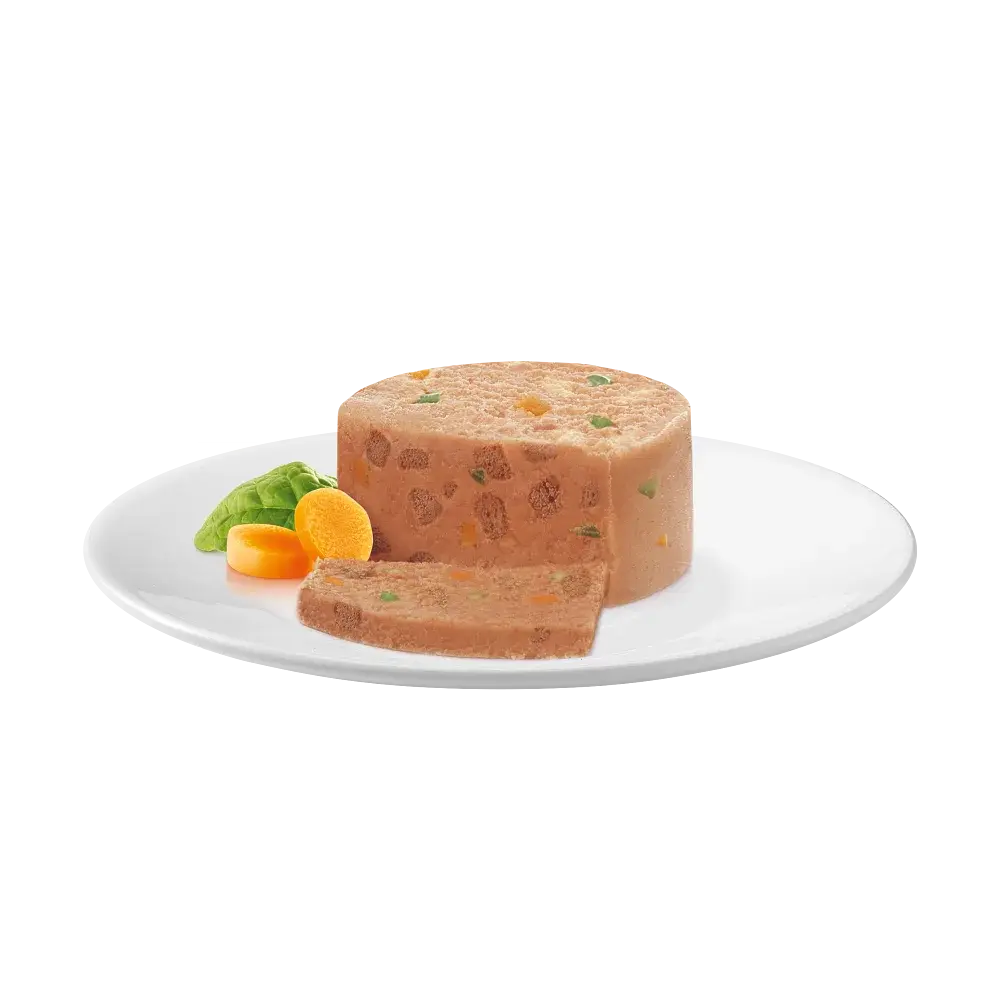 Вологий корм для котів Gourmet Gold паштет із качкою, морквою та шпинатом по-французьки 85 г 12592088 - фото 2