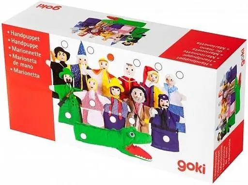 М'яка іграшка на руку Goki Принцеса 27 см (51992G) - фото 3