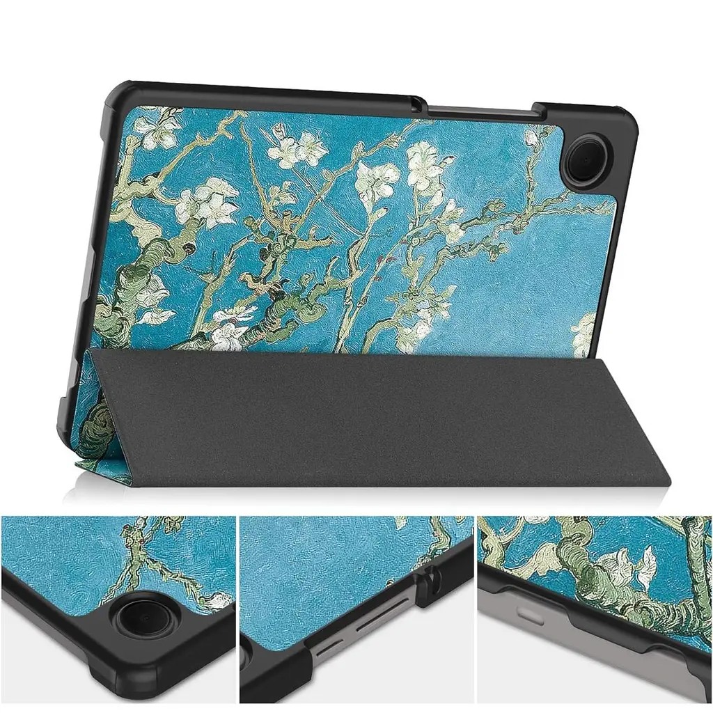 Чохол HardPrinted з малюнком Samsung Galaxy Tab A9 8.7 SM-X110 SM-X115 Гілочки Мигдалю - фото 2