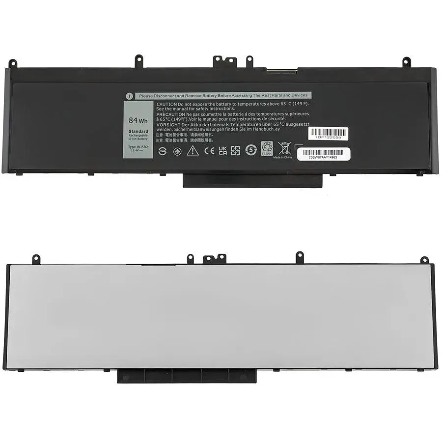 Батарея для ноутбука Dell WJ5R2 (Precision 3510 Latitude E5570) 11.4V 7260mAh 84Wh Чорний - фото 2