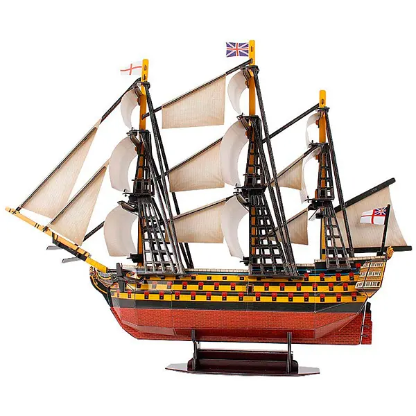 Пазл 3D CubicFun HMS Victory, 189 елементів (T4019h) - фото 2