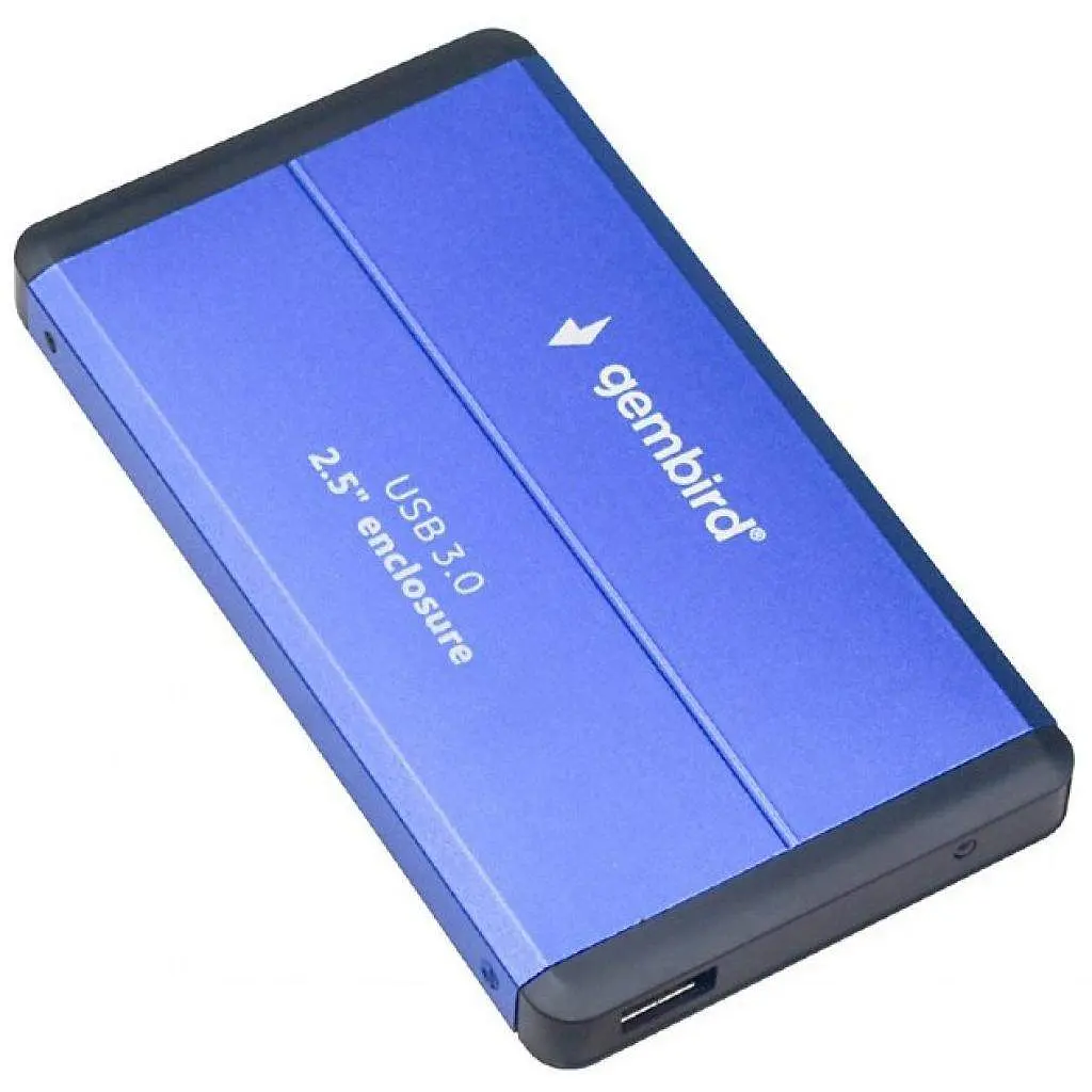 Зовнішня кишеня Gembird 2.5" USB3.0 Blue (EE2-U3S-2-B) - фото 4