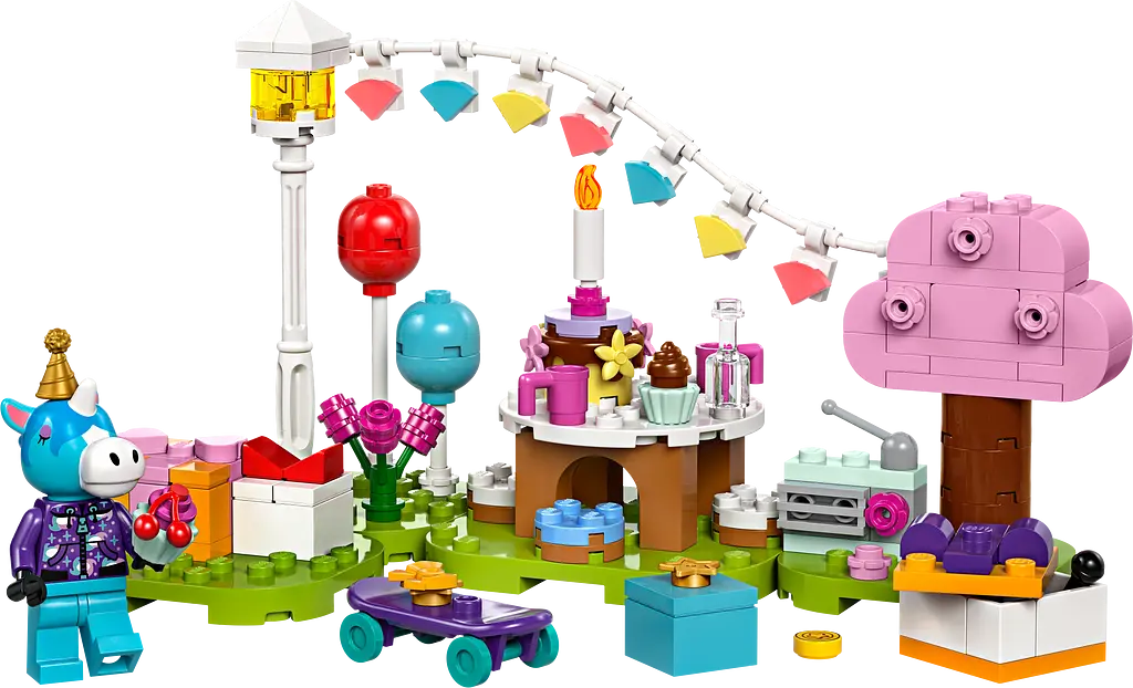 Конструктор LEGO Animal Crossing  Вечірка з нагоди дня народження Julian 170 деталей (77046) - фото 2