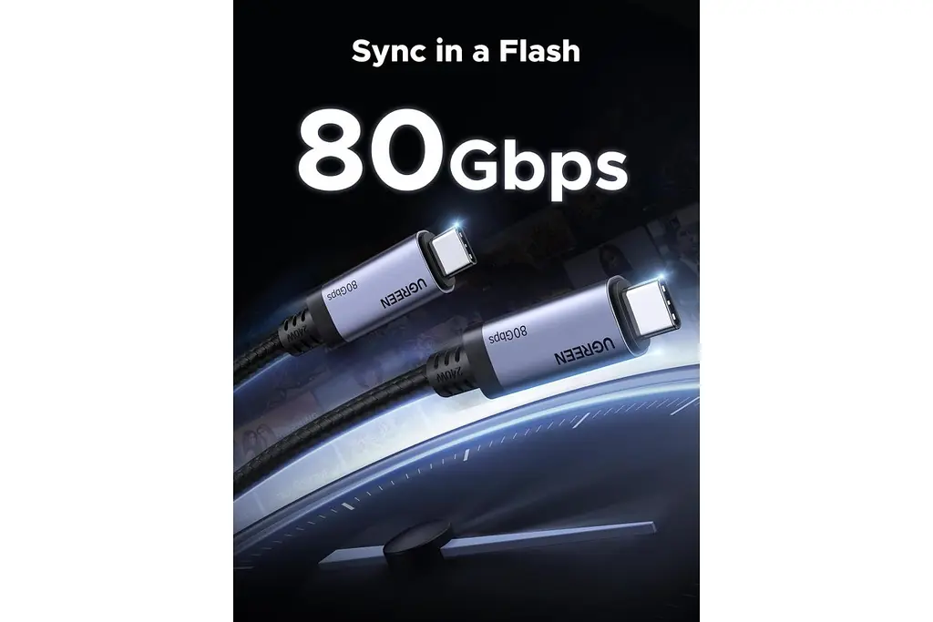Кабель Ugreen 240w C to C cable 65383 - фото 2