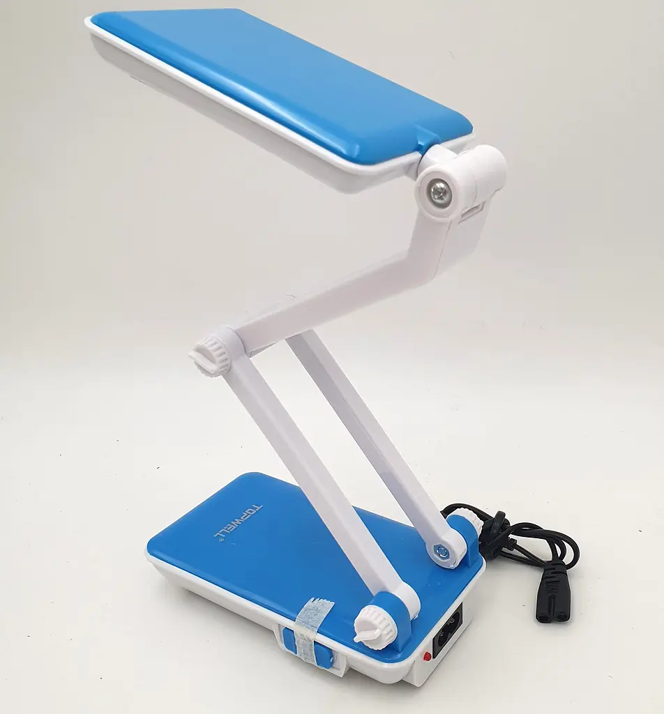 LED-лампа трансформер 30 см сенсорна світлодіодна 2 W настільна акумуляторна 800 mAh TOPWELL 1019 синя - фото 3