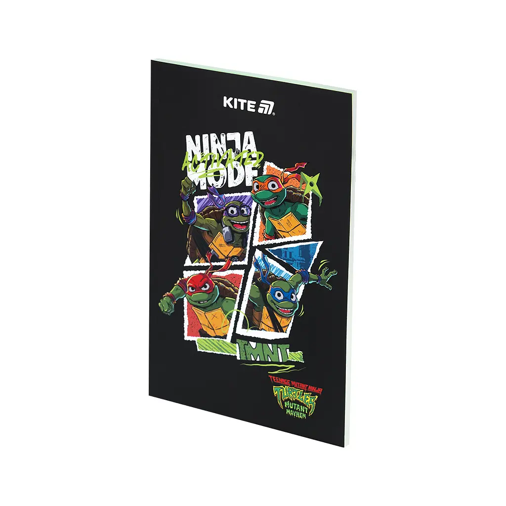 Блокнот Kite А5 Ninja Turtles 2 термобіндер, 64 аркуші, нелінований (NT25-193-2) - фото 2