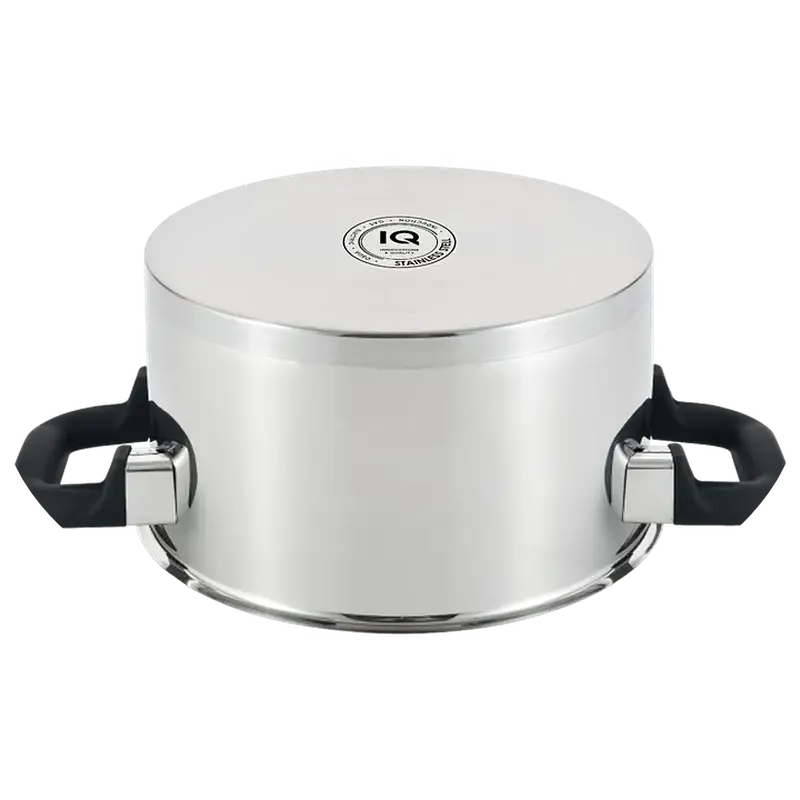 Каструля IQ Be Traditional 18 см (2.5 л) з кришкою IQ-2046-18 - фото 3