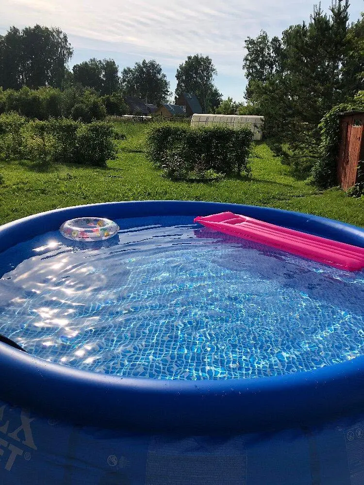 Сімейний надувний Басейн для дачі Круглий Великий Intex Easy Set 366 x 76 см. - фото 6