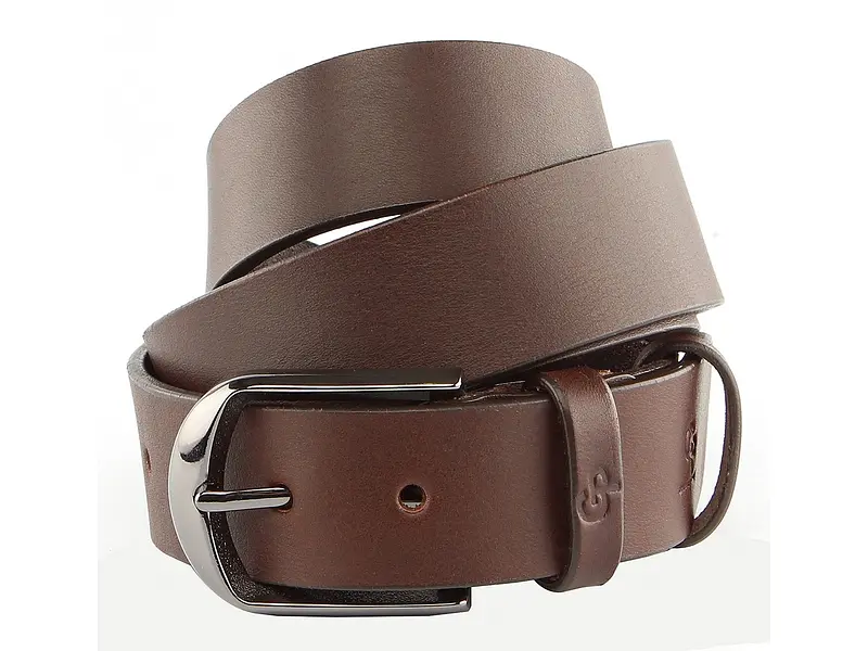 Чоловічий шкіряний ремінь GRANDE PELLE 3,3х125 см acs0014897