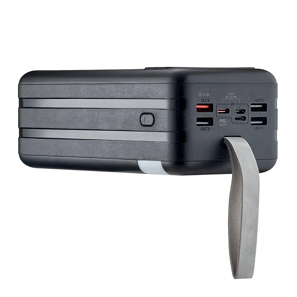 Power Bank Hoco J86B Electric 22.5W fully compatible power bank 60000mAh Black - фото 4