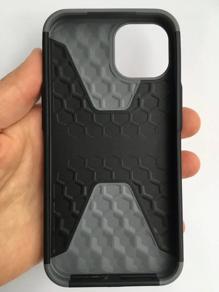 Оригінальний протиударний чохол UAG Civilian для iPhone 13/14 Silver (11317D113333) - фото 7