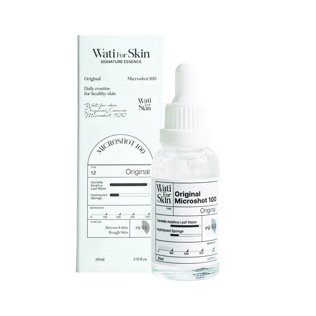 Есенція WATI FOR SKIN для обличчя Original Essence Micro Spicule 100 регенеруюча 30мл - фото 2