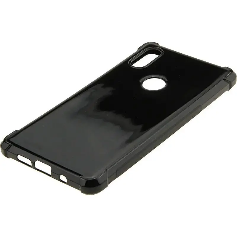 Чехол-накладка Toto Shockproof Crystal TPU Case Xiaomi Mix 2S Black - фото 4