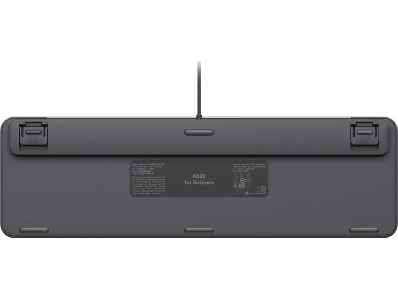 Клавіатура Logitech Signature Slim Wired K620 for Business (920-013333) - фото 2