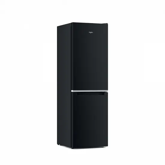 Холодильник Whirlpool з нижньою морозильною камерою W7X82IK 231 л 104 л 2 двері А++ NF чорний (W7X82IK) - фото 2