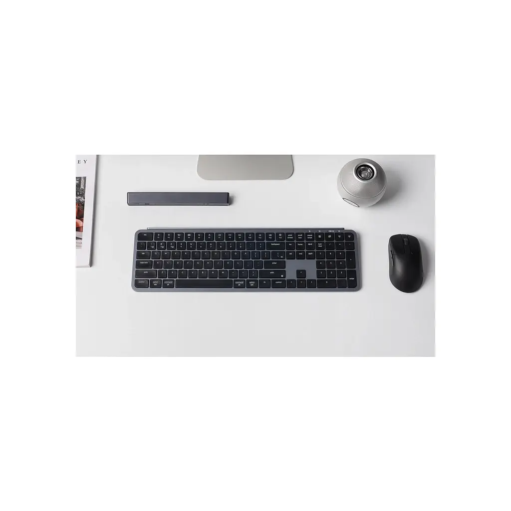 Клавіатура Keychron B6 Pro Wireless/Bluetooth/USB UA Space Gray (B6P-K1-UA) - фото 12
