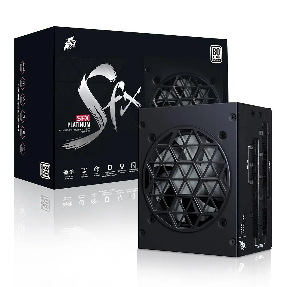 Блок питания 1stPlayer PS-750SFX 750W (SFX-PLT-750-BK-EU) - фото 2