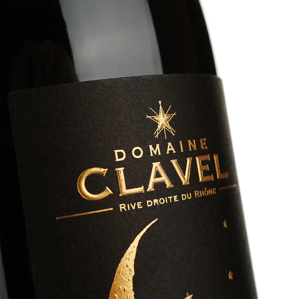 Вино Domaine Clavel Clair de Lune Cotes du Rhone Villages, червоне, сухе, 14,5%, 0,75 л - фото 3