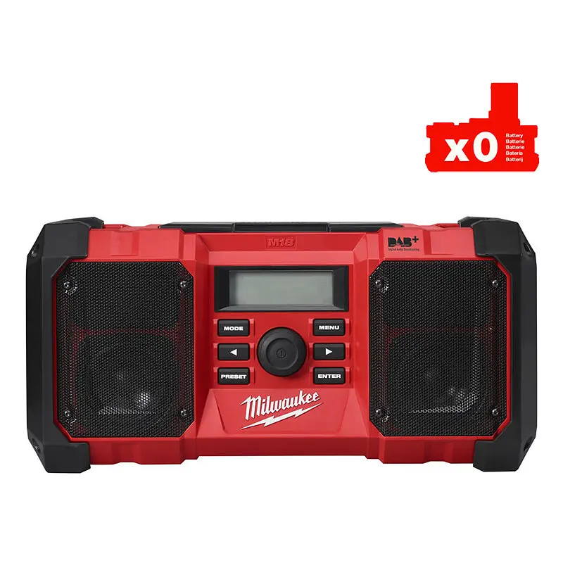 Радіоприймач акумуляторний DAB+ MILWAUKEE, M18 JSR DAB+-0 (каркас) - фото 2