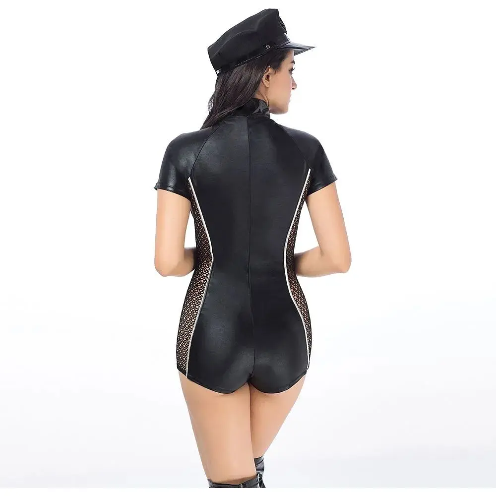 Еротичний костюм поліцейської JSY Сувора Лексі One Size Black - фото 2