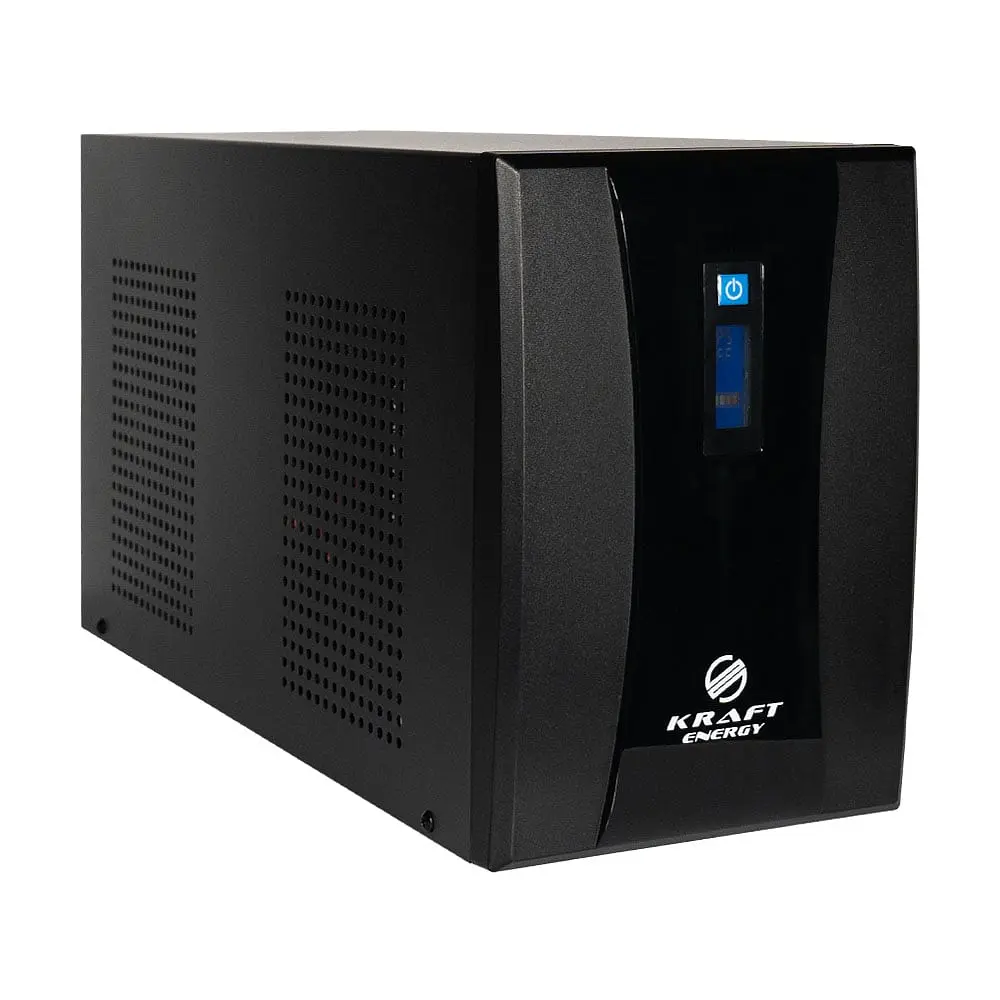 Джерело безперебійного живлення KRF-3000VA/1800W(LCD) UPS Kraft (42-00006) - фото 3