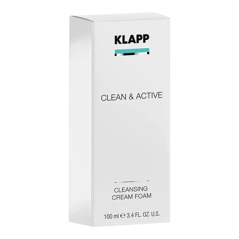 Крем пінка Klapp Clean & Active Cleansing Cream Foam 100 мл - фото 2