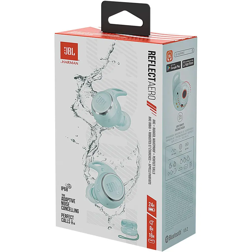 Навушники JBL TWS Reflect Aero Mint (JBLREFLECTAEROMINT) - фото 12