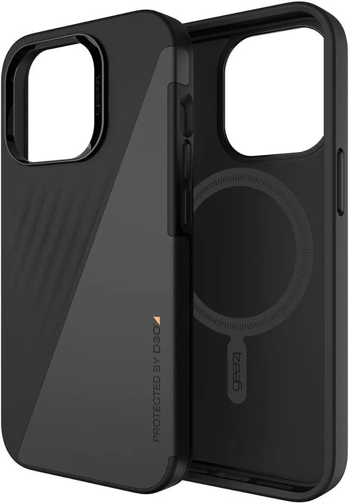 Оригінальний протиударний чохол для iPhone 13 Pro Max (6.7") Gear4 Brooklyn MagSafe Black - фото 9