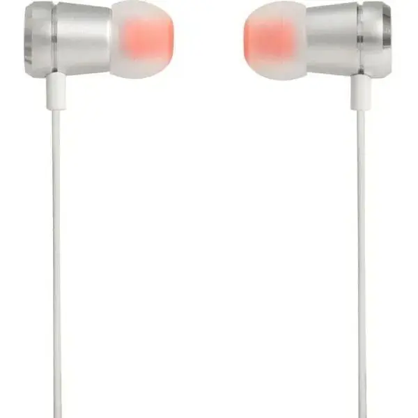 Гарнітура дротова JBL T290 (Tune 290) навушники з мікрофоном сріблясті (JBLT290SIL) - фото 4