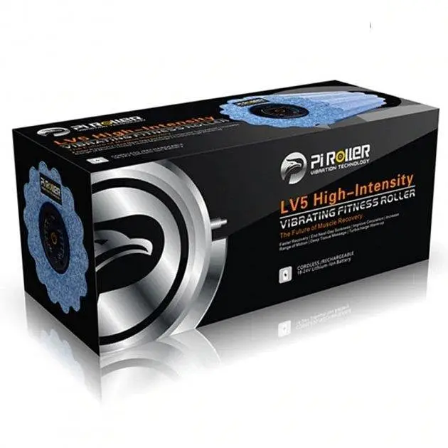 Масажний ролик Booster Pi Roller Вібраційний масаж для м'язів Blue - фото 3