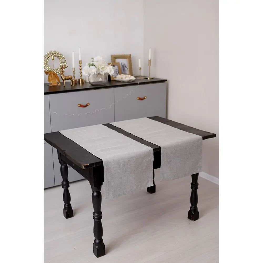 Ранер Прованс Жемчужина с люрексом 40х180 см Silver (37579) - фото 3