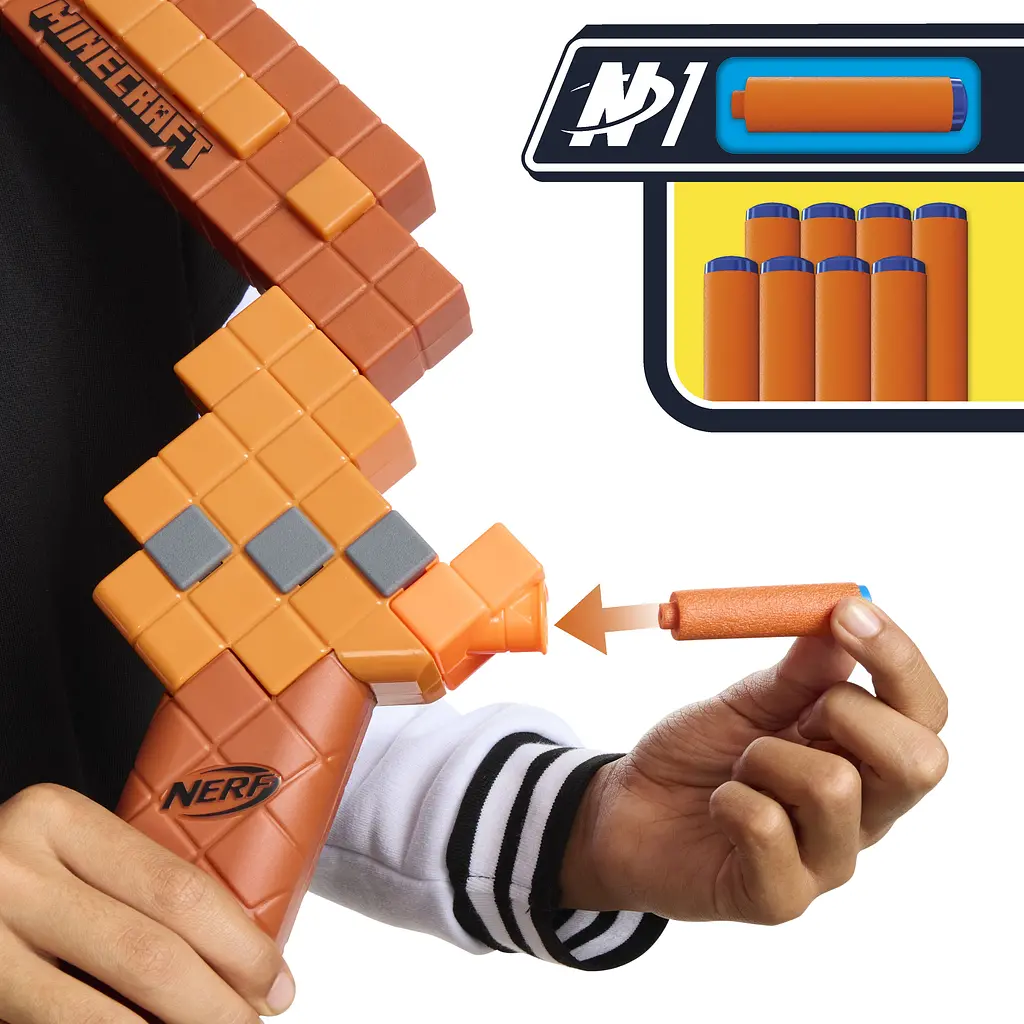 Бластер іграшковий Hasbro Nerf Лук серії Майнкрафт (G1120) - фото 8
