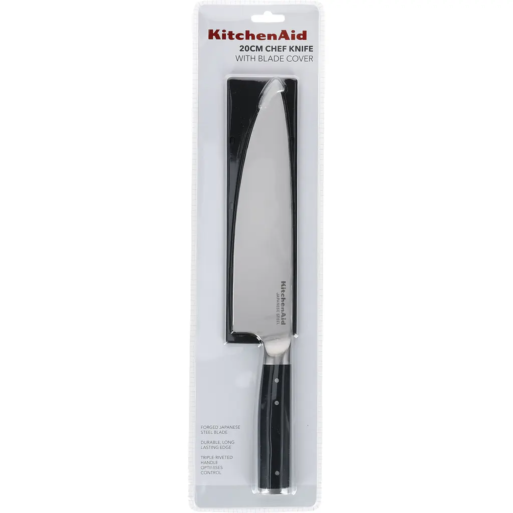 Нож кухонный KitchenAid Coreline с защитным чехлом для лезвия (KOG8IFSSOHOBA) - фото 6