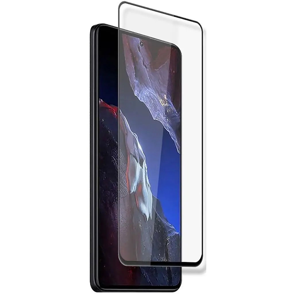 Захисне скло BeCover для Poco F5 Pro Black (709744) - фото 4