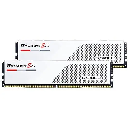 Модуль пам'яті G.Skill DDR5 64GB (2x32) Ripjaws S5 6000Mhz White XMP 3.0 (F5-6000J3040G32GX2-RS5W) Б/в - фото 2