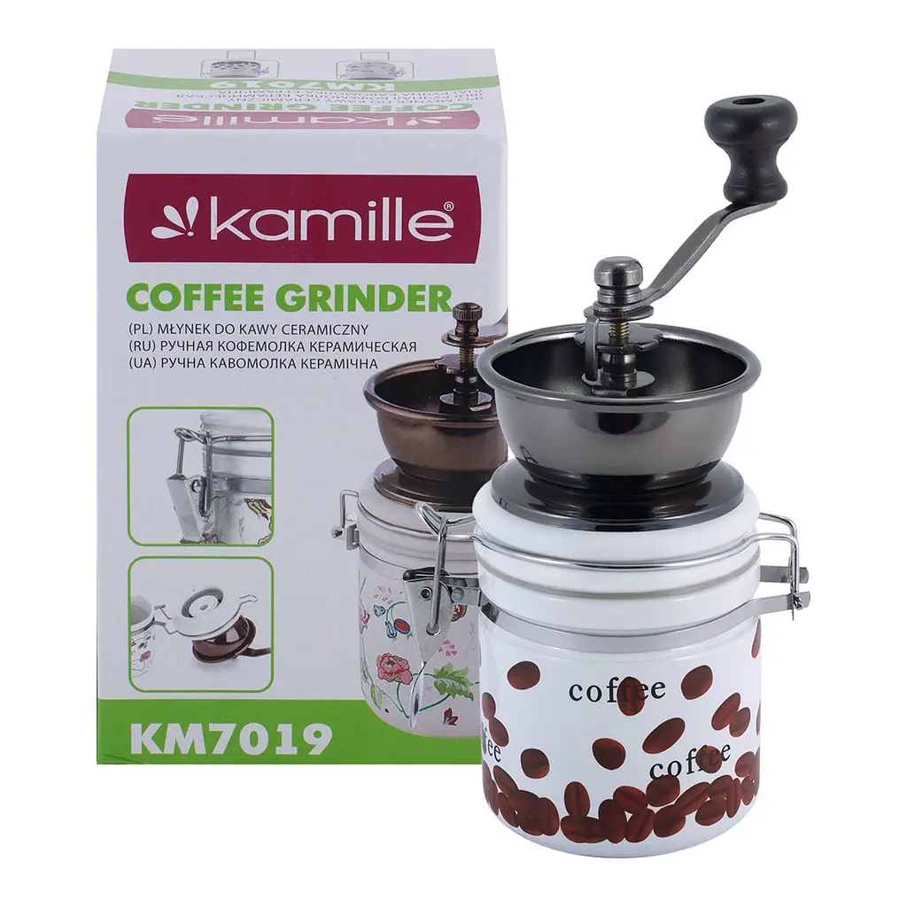 Ручна кавомолка Kamille KM-7019 - фото 5