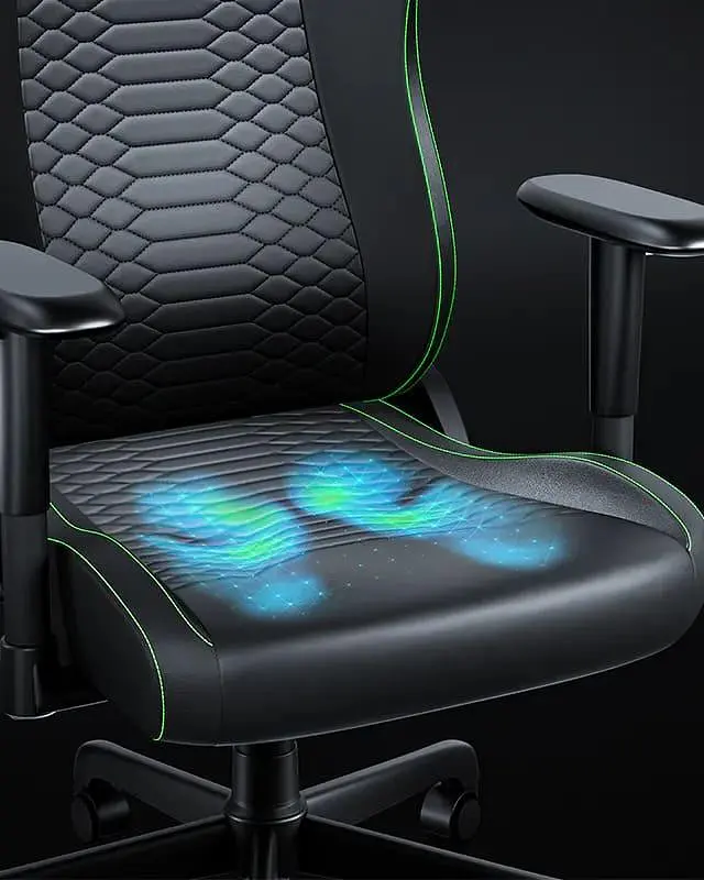 Ігрове крісло Razer Iskur V2 X NewGen Black Green (RZ38-05310700-R3G1) - фото 6