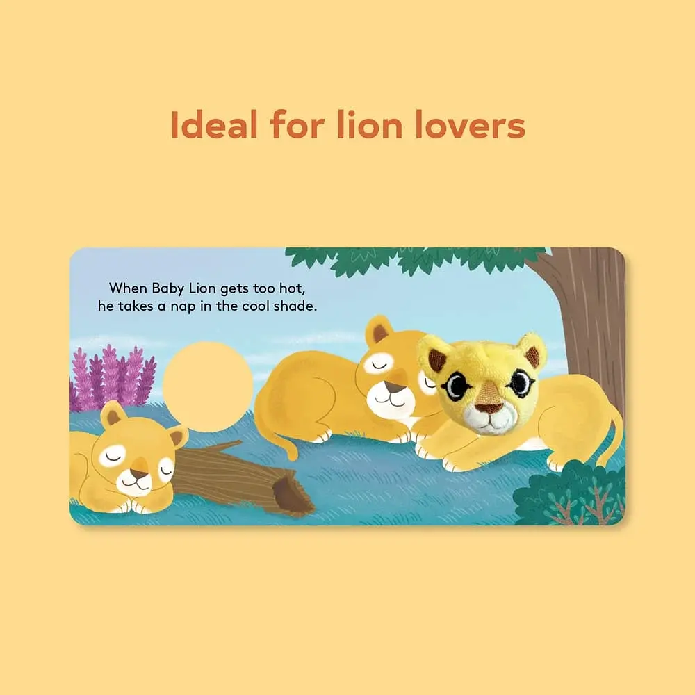 Baby Lion: Finger Puppet Book - фото 4