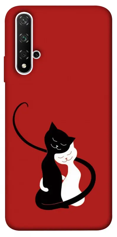 TPU чохол Demsky Закохані коти для Huawei Honor 20 / Nova 5T