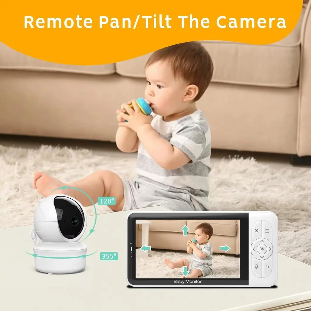 Видеоняня Baby Monitor T6X цифровая беспроводная - фото 6