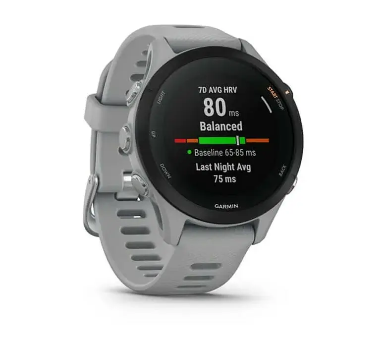 Смарт-годинник Garmin Forerunner 255S Powder Grey (010-02641-02/12) - фото 3