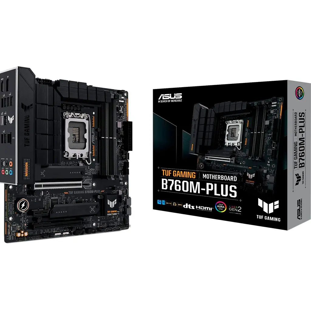 Материнська плата ASUS TUF GAMING B760M-PLUS (TUF GAMING B760M-PLUS) (Socket 1700, Intel B760, Micro-ATX) - фото 6