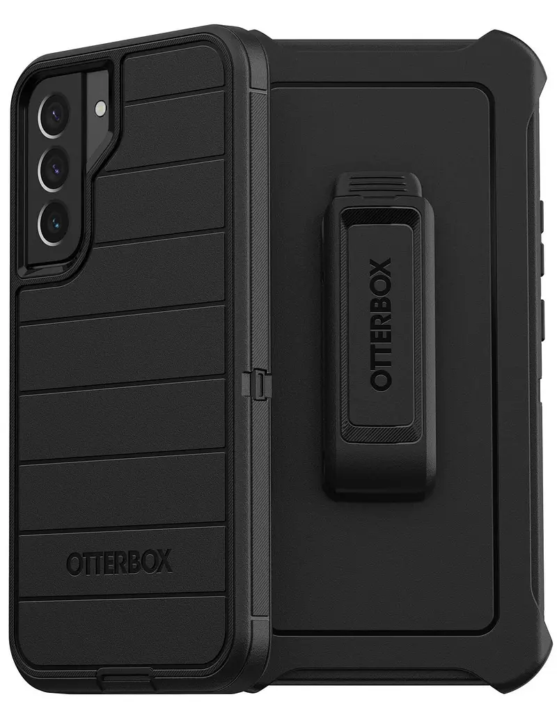 Чохол протиударний із кліпсою-підставкою OtterBox Defender Series Pro для Samsung Galaxy S22 Plus (6.6") Black